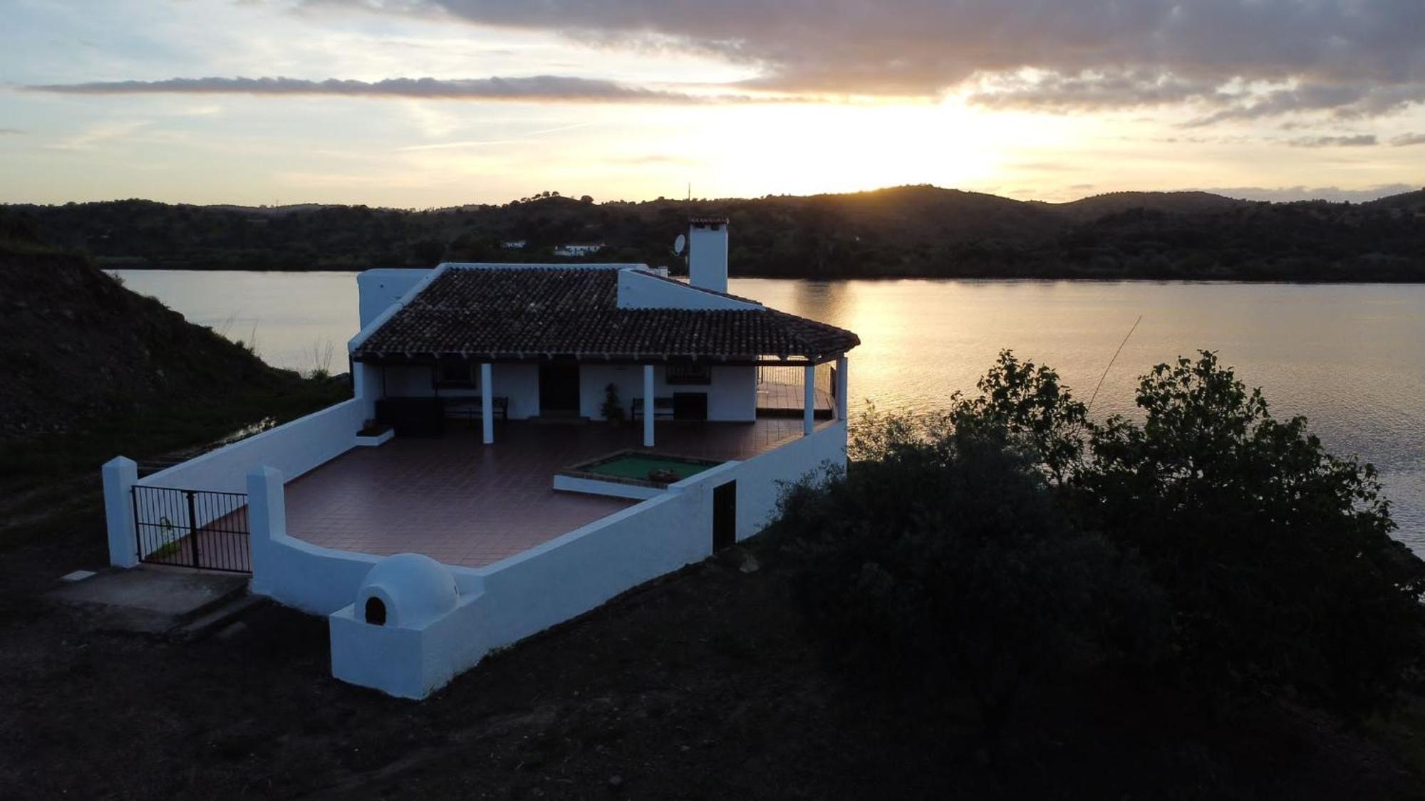 Magnifica Casa A Orillas Del Guadiana Huelva Buitenkant foto